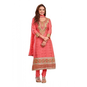 Women's Cotton Unstitched Salwar Suit-Material With Dupatta