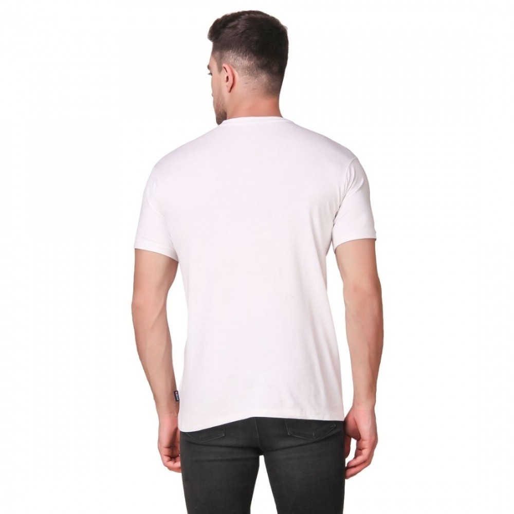 Men's Cotton Blend Half Sleeve Tshirt