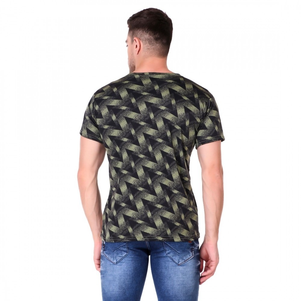Men's Cotton Blend Half Sleeve Tshirt