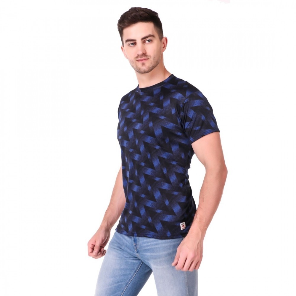 Men's Cotton Blend Half Sleeve Tshirt