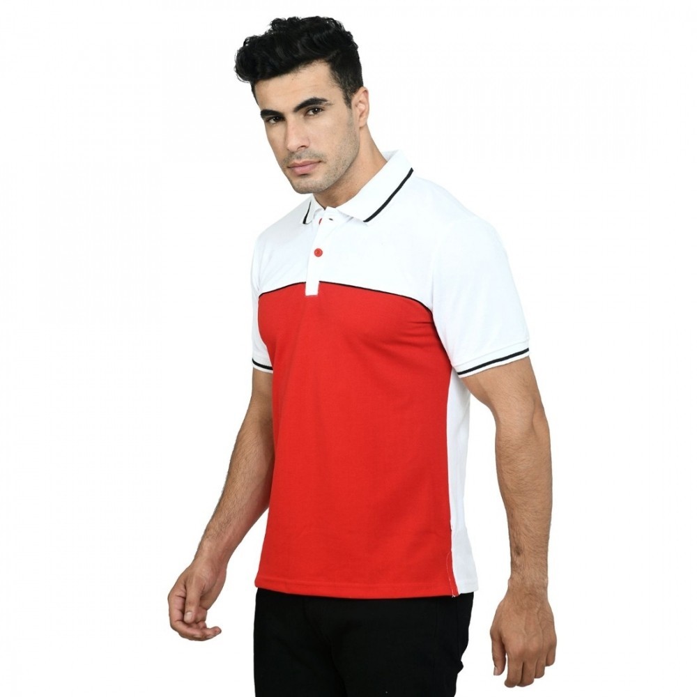 Men's Cotton Blend Half Sleeve Polo Tshirt