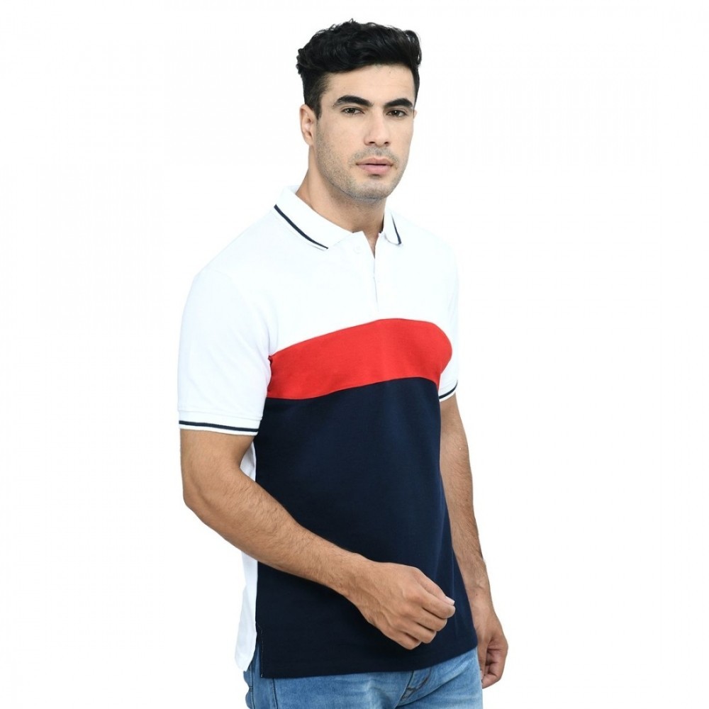 Men's Cotton Blend Half Sleeve Polo Tshirt