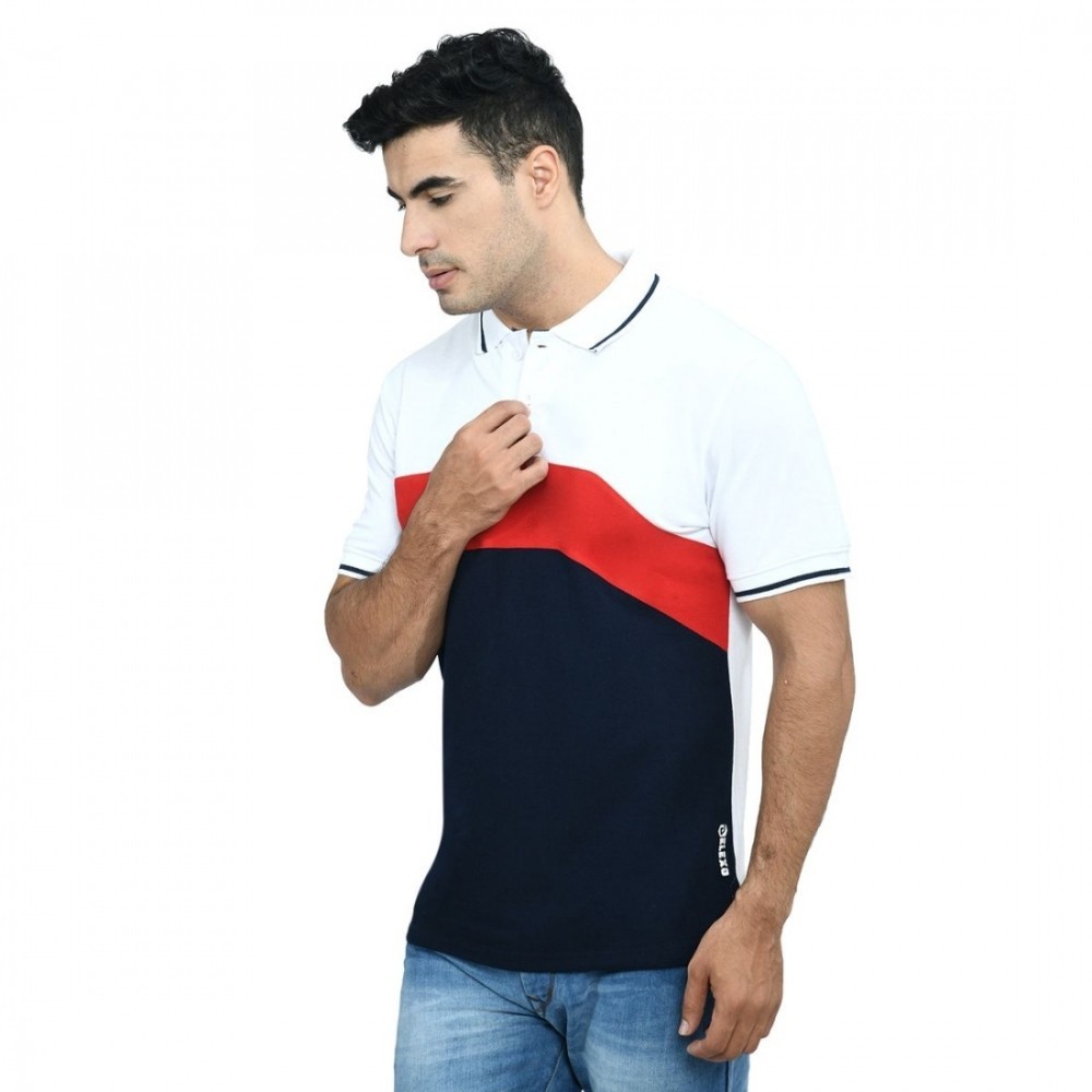Men's Cotton Blend Half Sleeve Polo Tshirt