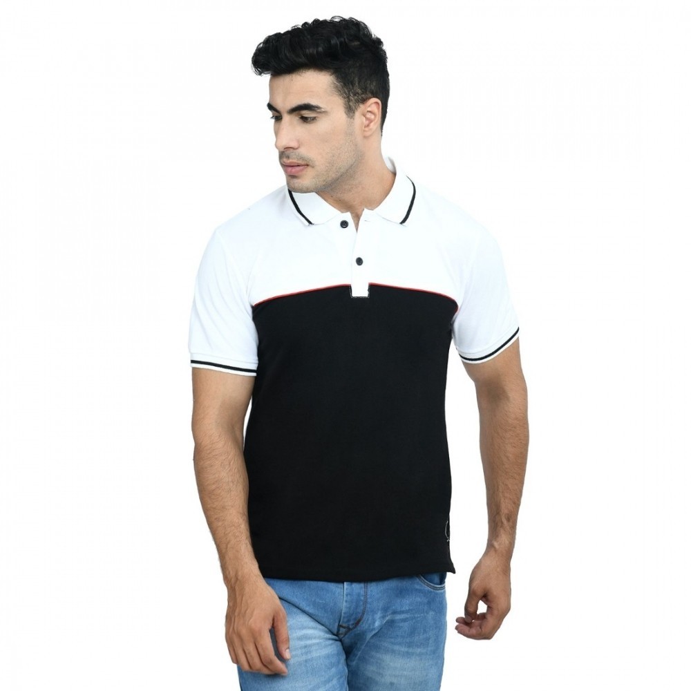 Men's Cotton Blend Half Sleeve Polo Tshirt