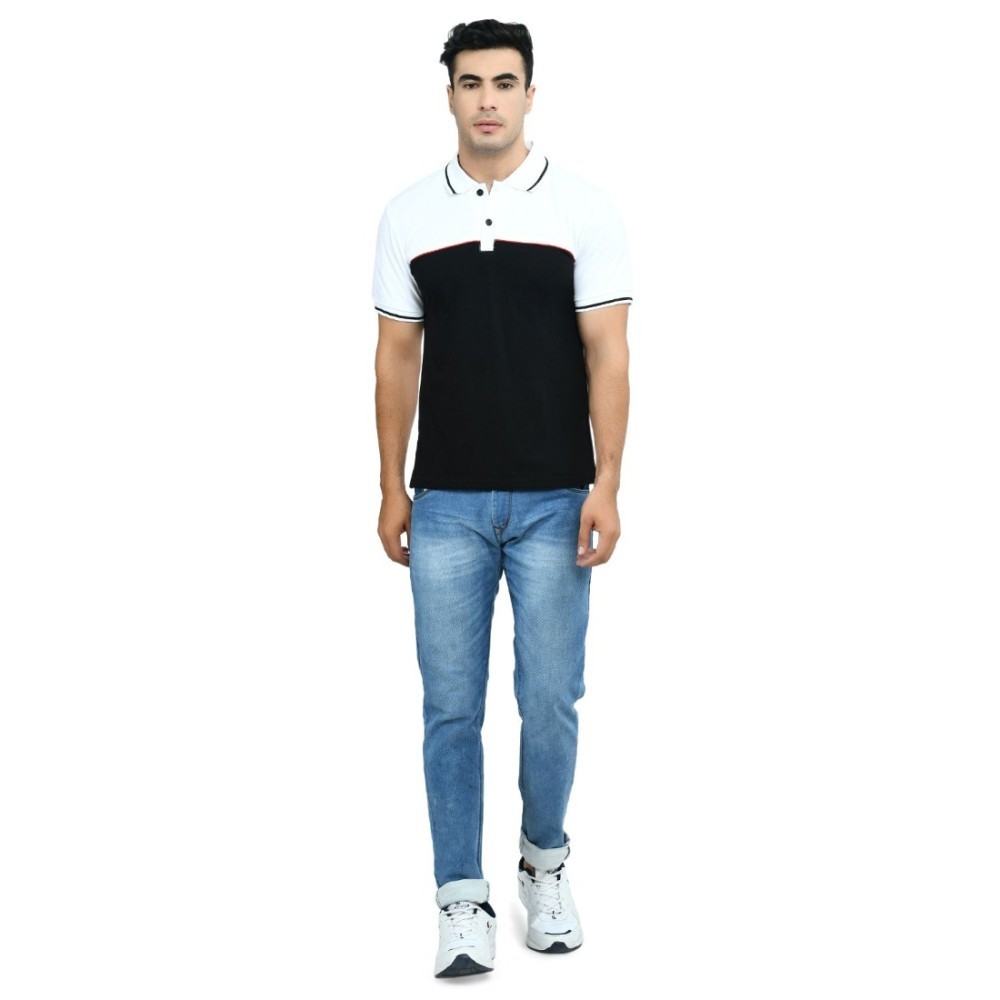 Men's Cotton Blend Half Sleeve Polo Tshirt