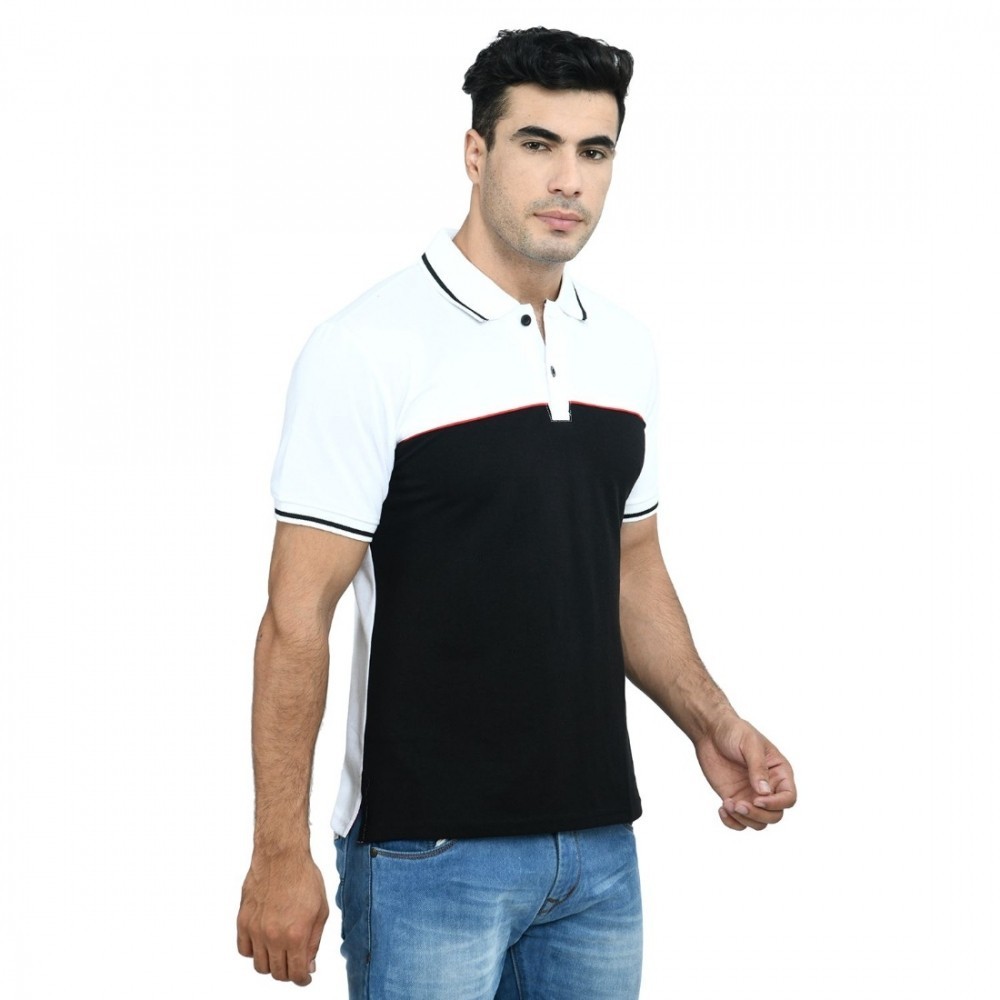 Men's Cotton Blend Half Sleeve Polo Tshirt