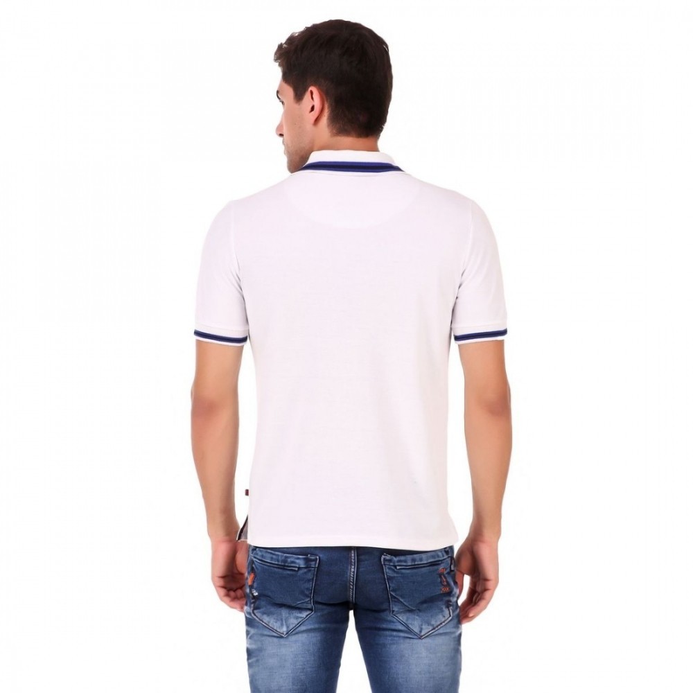 Men's Cotton Blend Half Sleeve Polo Tshirt