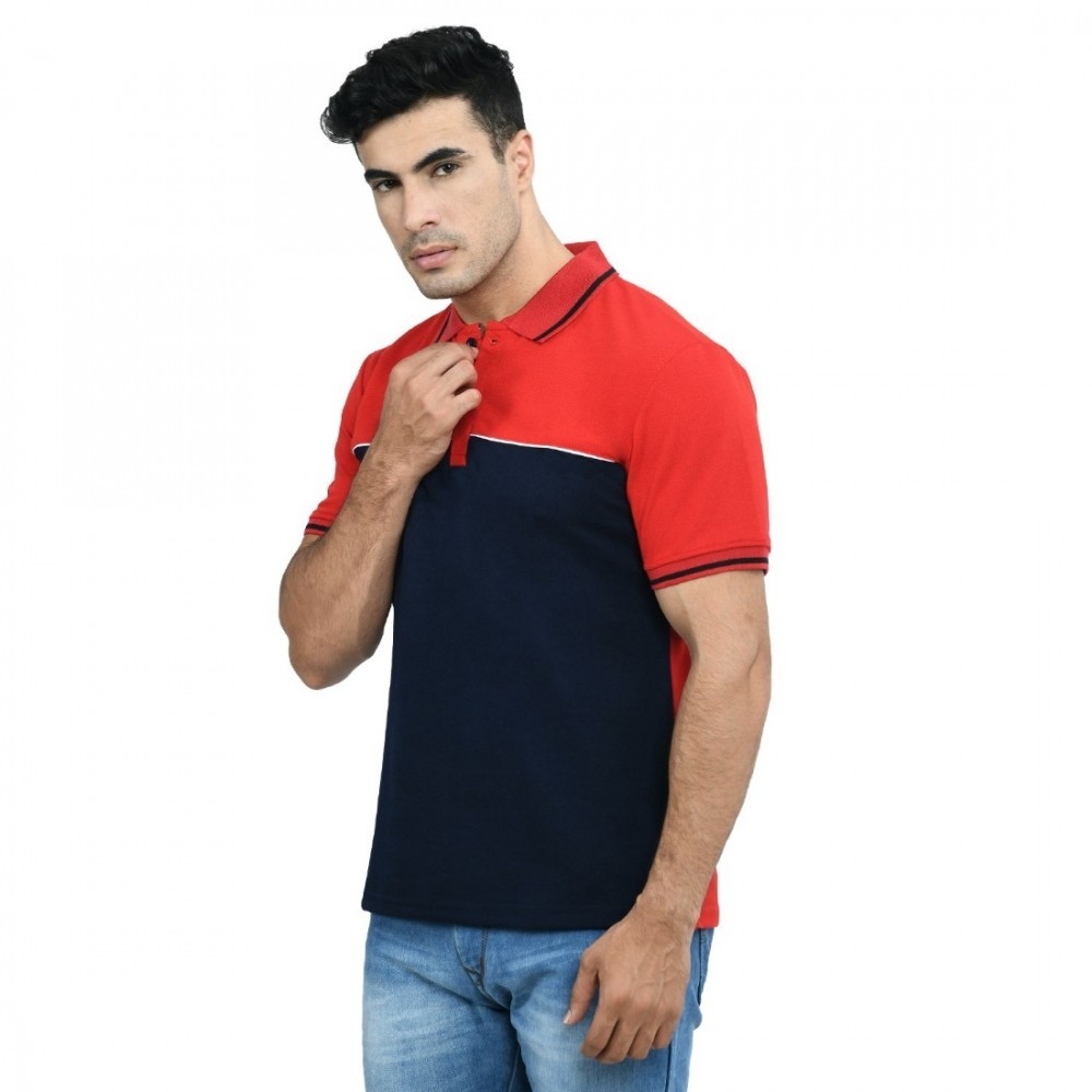 Men's Cotton Blend Half Sleeve Polo Tshirt