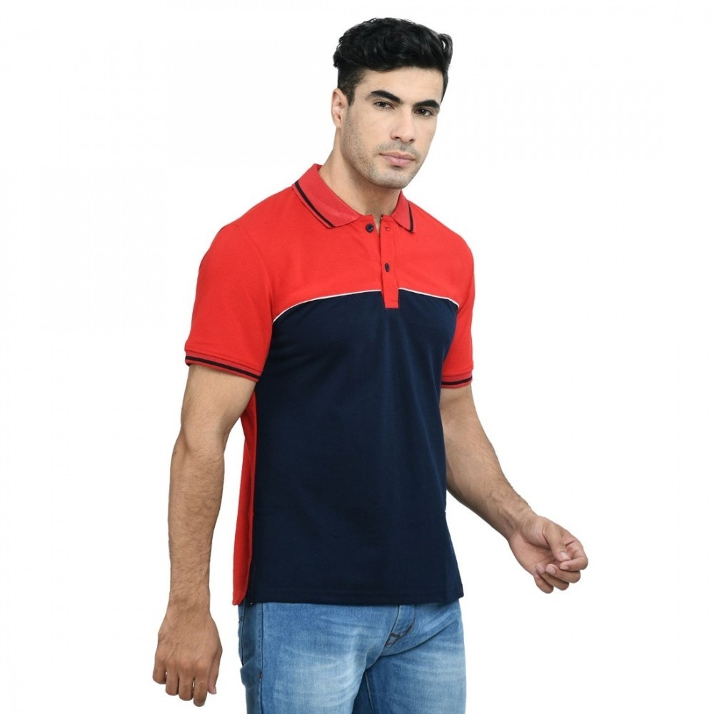 Men's Cotton Blend Half Sleeve Polo Tshirt