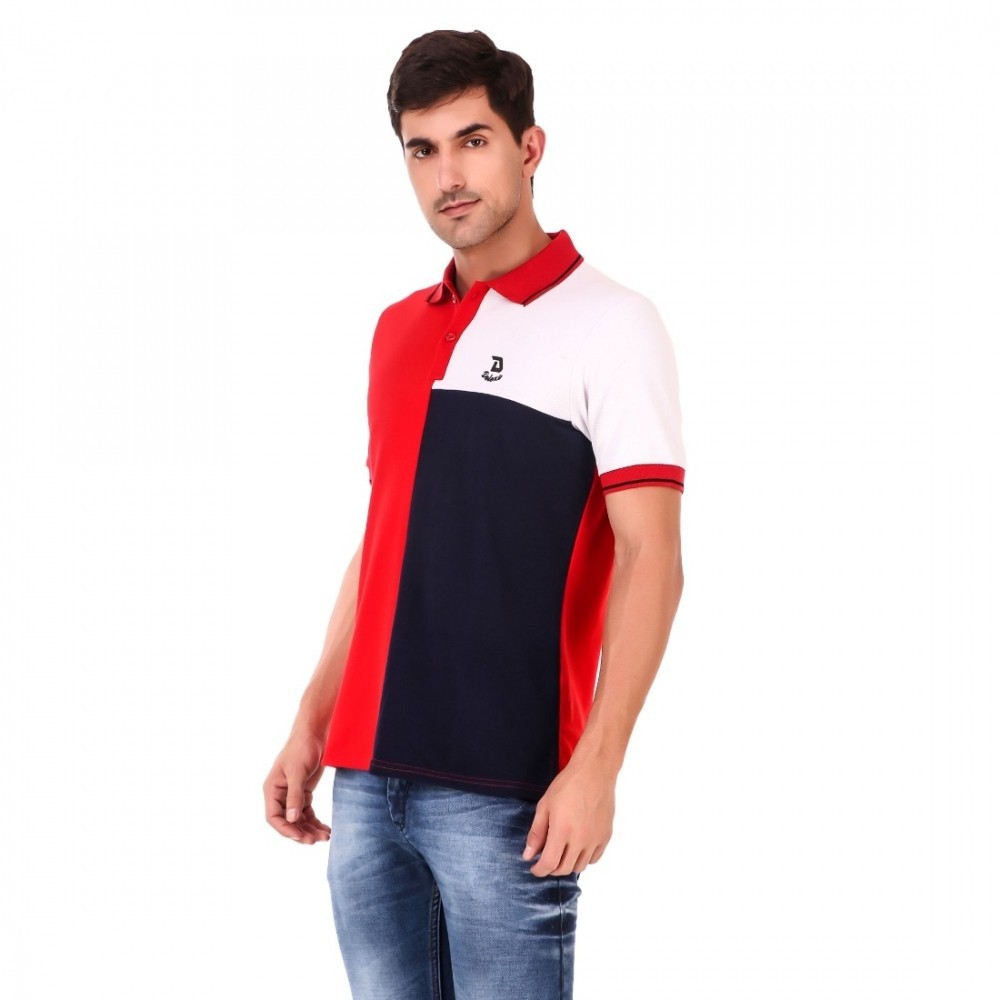 Men's Cotton Blend Half Sleeve Polo Tshirt