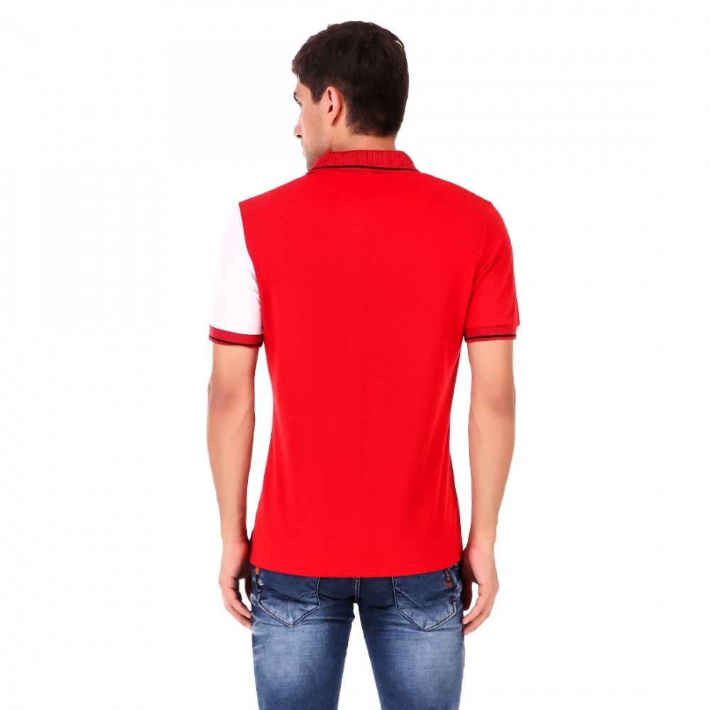 Men's Cotton Blend Half Sleeve Polo Tshirt