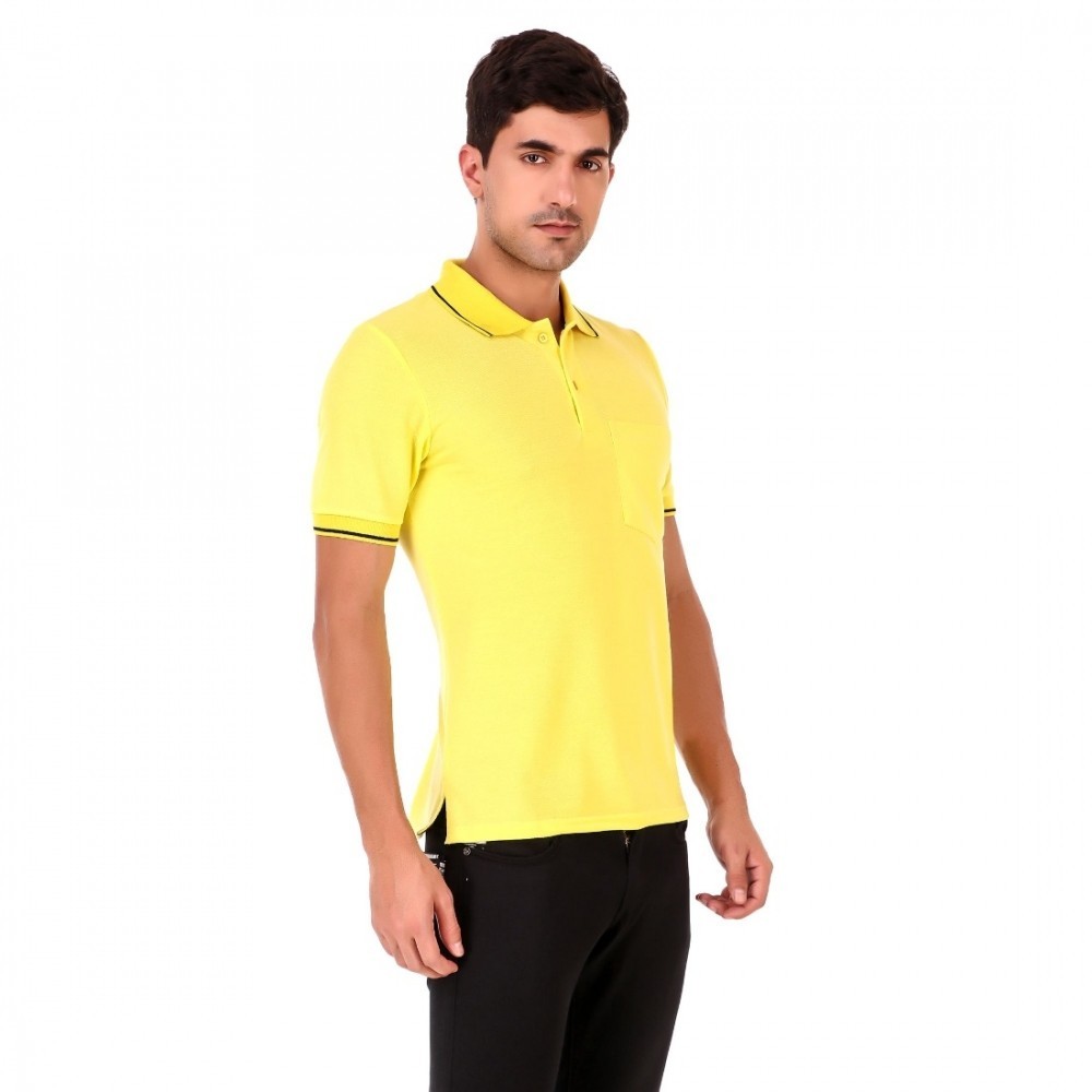 Men's Cotton Blend Half Sleeve Polo Tshirt