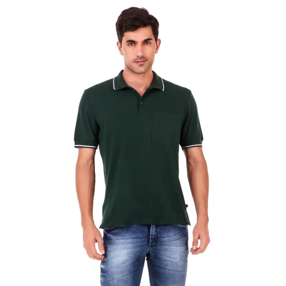 Men's Cotton Blend Half Sleeve Polo Tshirt