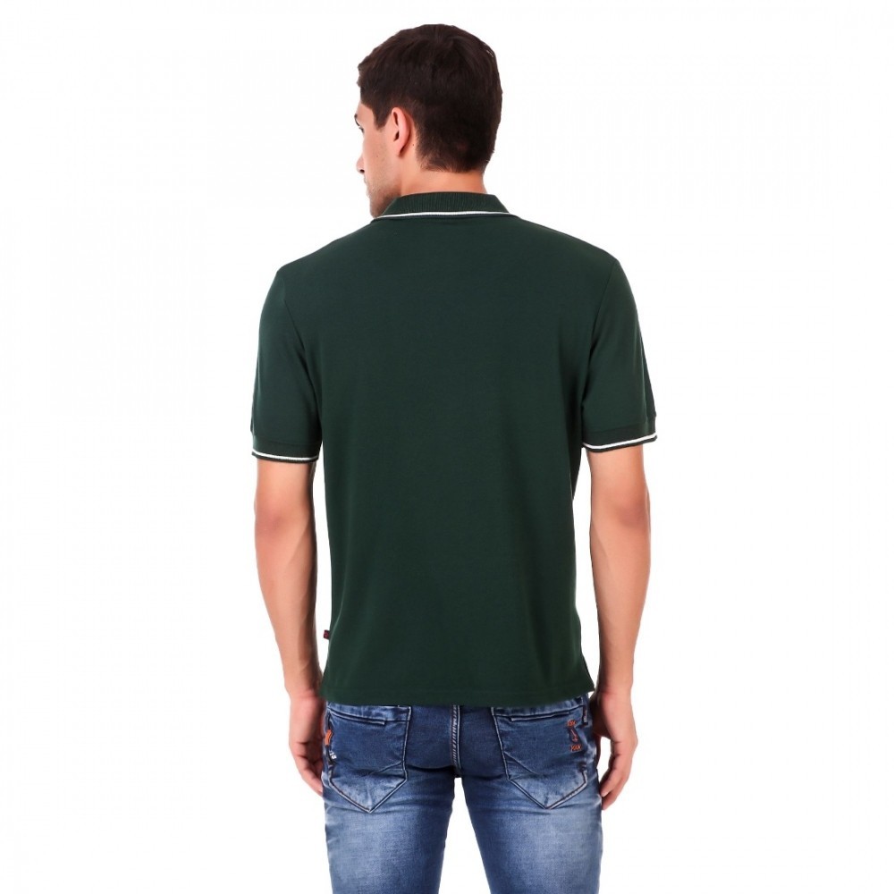 Men's Cotton Blend Half Sleeve Polo Tshirt