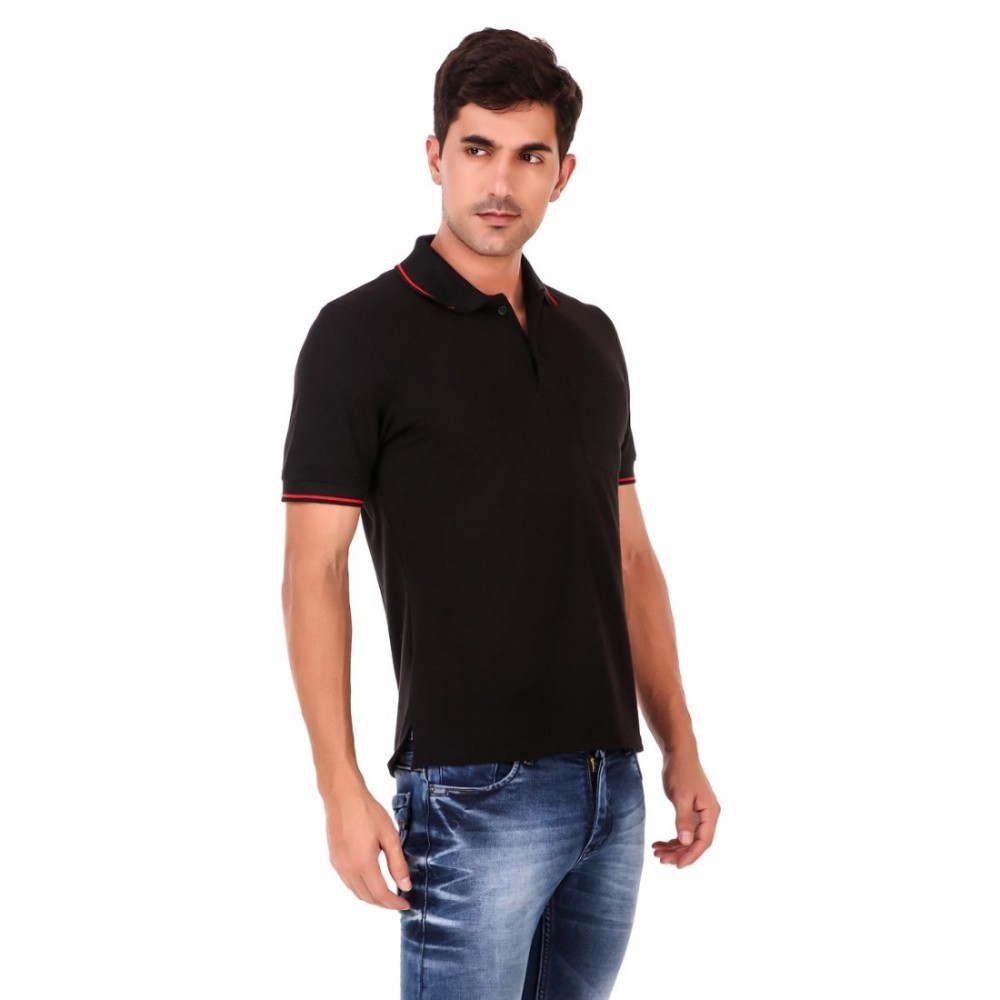 Men's Cotton Blend Half Sleeve Polo Tshirt