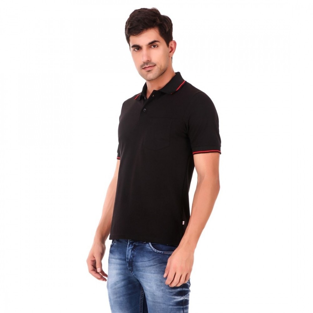 Men's Cotton Blend Half Sleeve Polo Tshirt