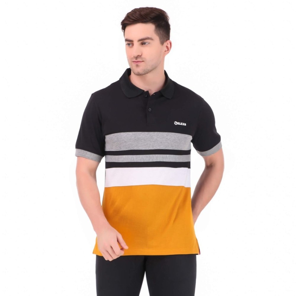 Men's Cotton Blend Half Sleeve Polo Tshirt
