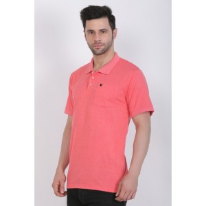 Men's Poly Viscose Polo Plain Tshirt