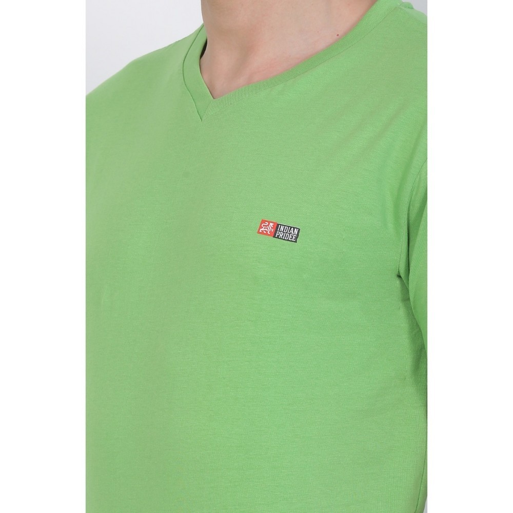 Men's Cotton Jersey V Neck Plain Tshirt