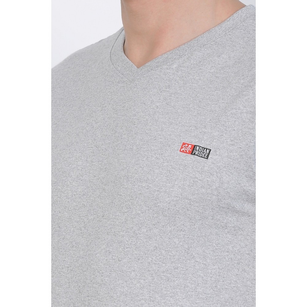 Men's Cotton Jersey V Neck Plain Tshirt