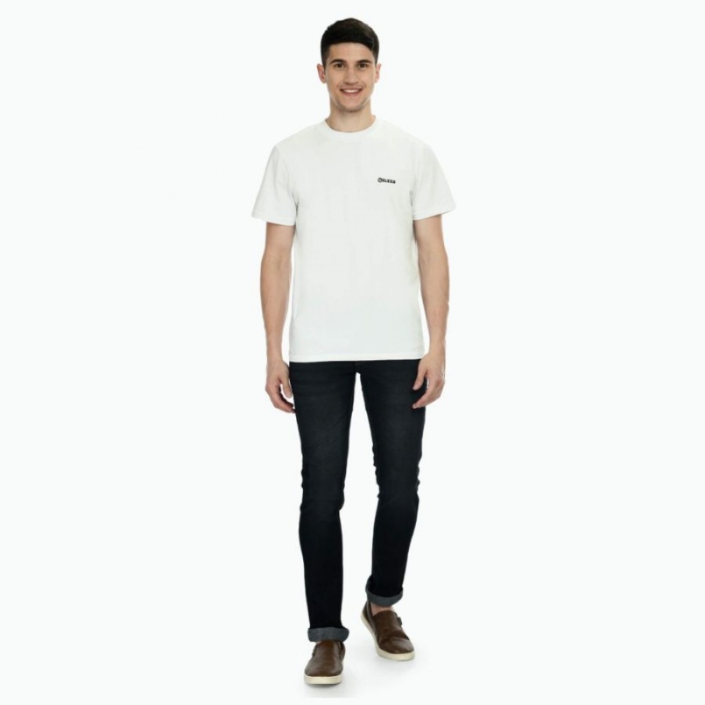 Men's Straight Fit Denim Mid Rise Jeans