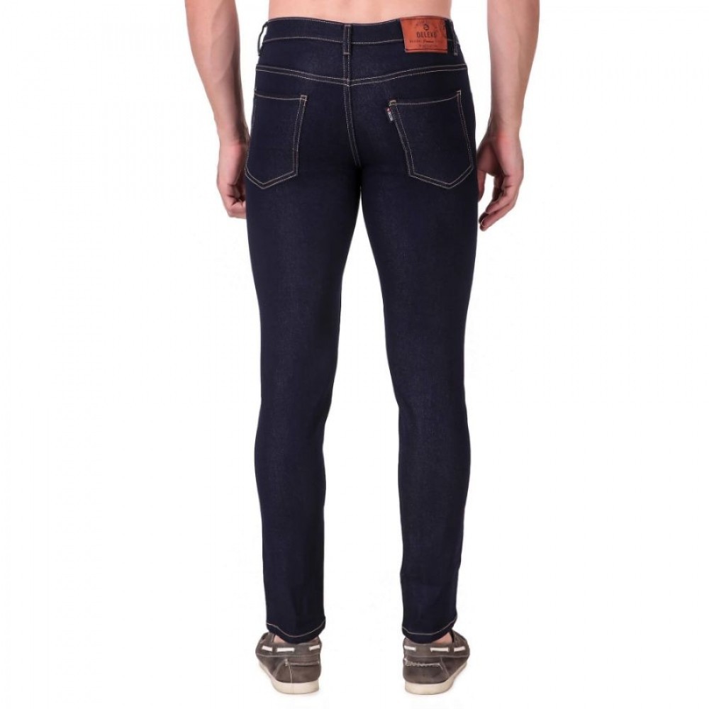 Men's Slim Fit Denim Mid Rise Stretchable Jeans