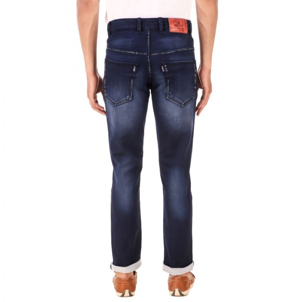 Men's Slim Fit Denim Mid Rise Stretchable Jeans
