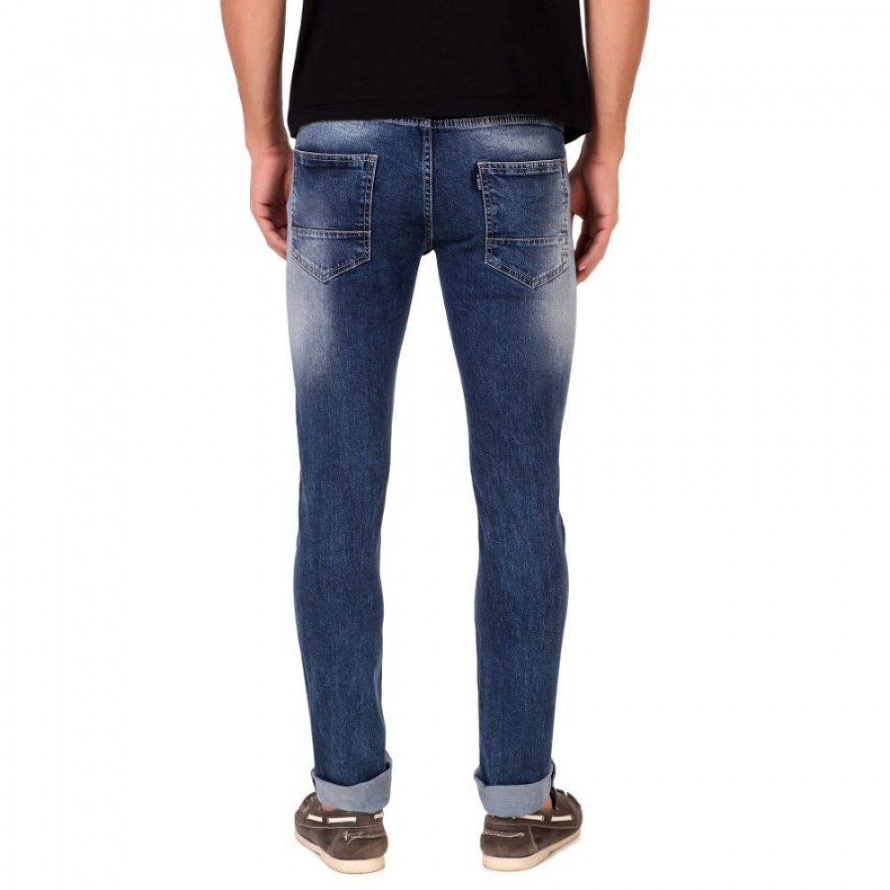 Men's Slim Fit Denim Mid Rise Stretchable Jeans