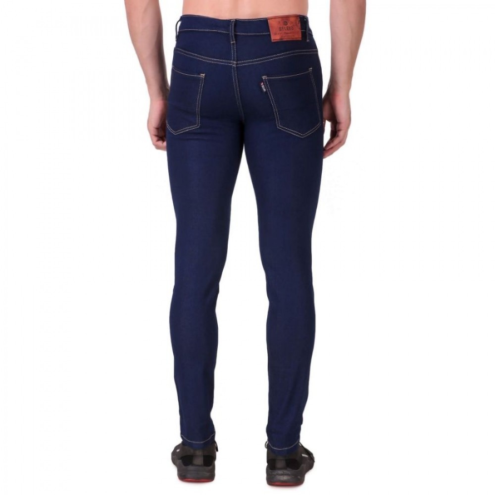 Men's Slim Fit Denim Mid Rise Stretchable Jeans