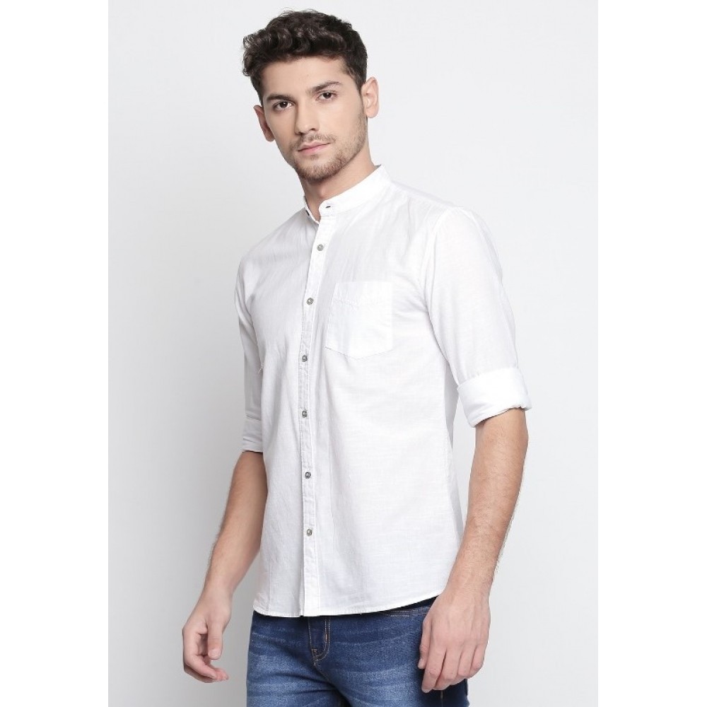 Men's Cotton Slim Fit Casual Shirt
