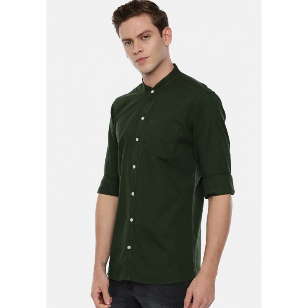 Men's Cotton Slim Fit Casual Shirt
