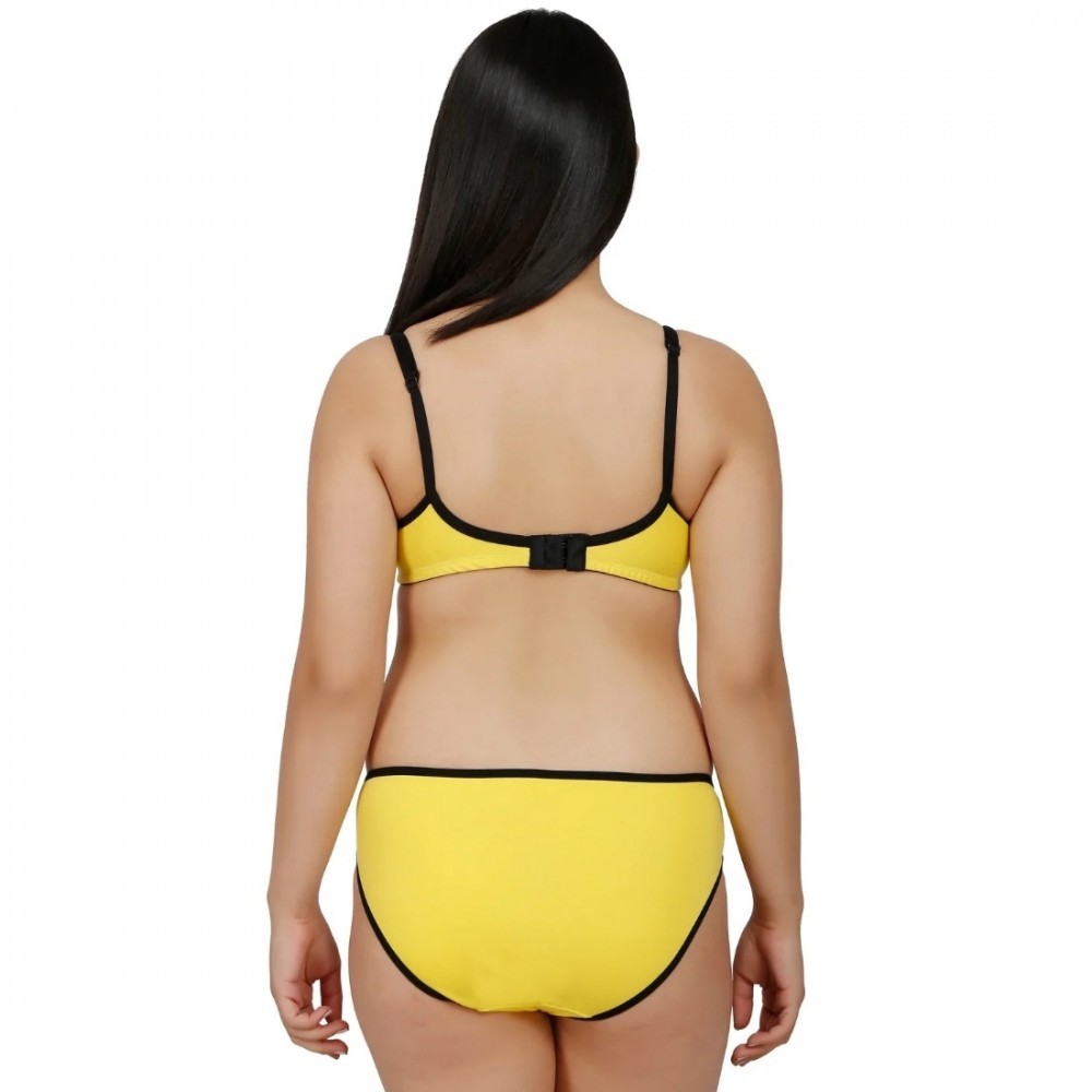 Women's Cotton Blend Beautiful Lingerie Set