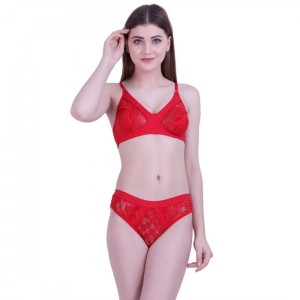 Women's Cotton Bra And Panty Set