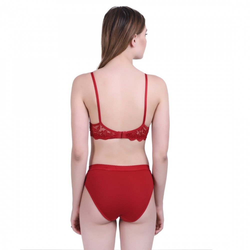 Women's Cotton Bra And Panty Set