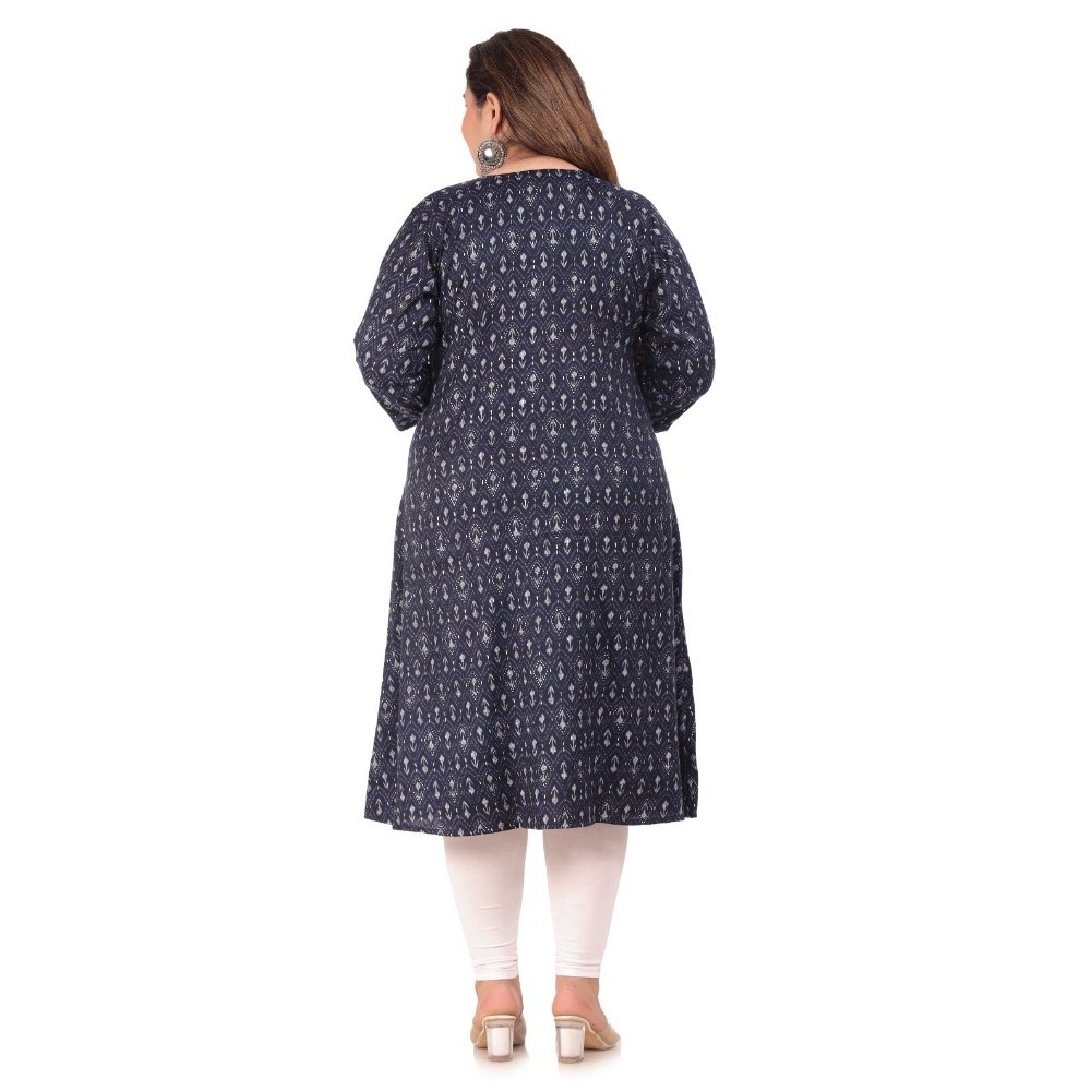 Women's Office wear Floral Printed Capsule A-Line Kurti