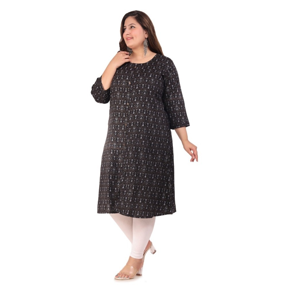 Women's Office wear Floral Printed Capsule A-Line Kurti
