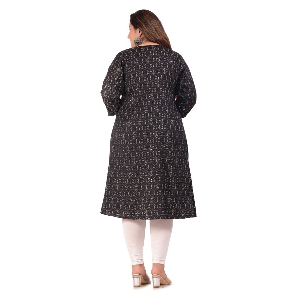 Women's Office wear Floral Printed Capsule A-Line Kurti