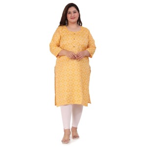 Women's Office wear Designer Printed Capsule Straight Kurti
