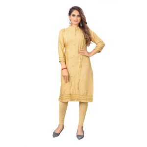 Women's Digial Print Rayon Regular 3/4th Sleeve Knee Length Kurti