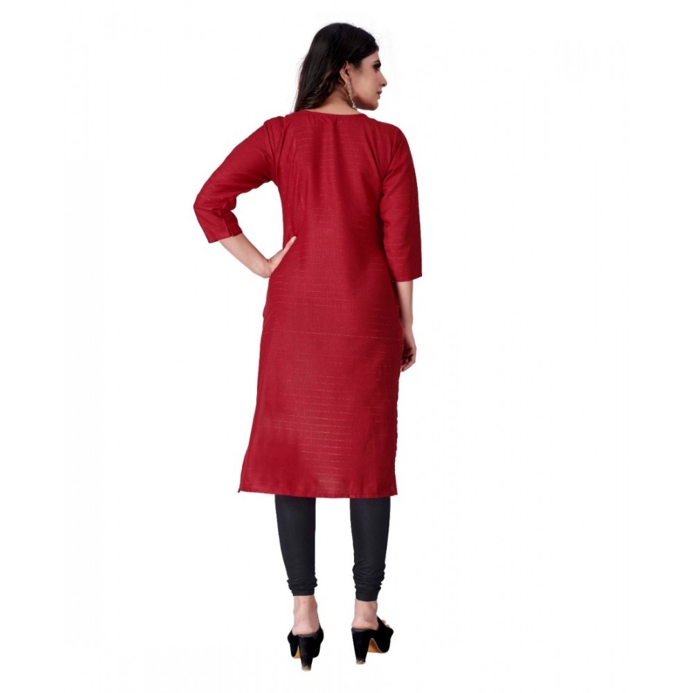 Women's Cotton Mill Printed  Straight Kurti