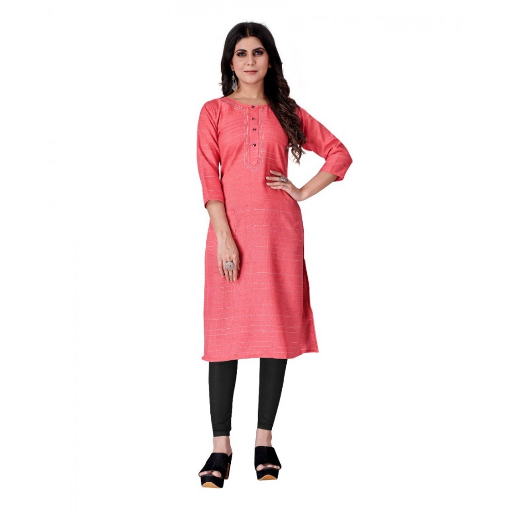 Women's Cotton Mill Printed  Straight Kurti