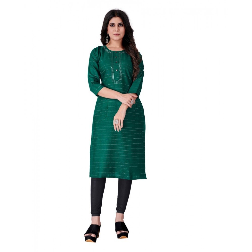 Women's Cotton Mill Printed  Straight Kurti