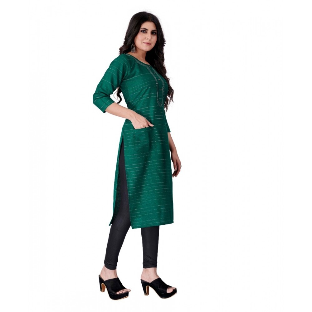 Women's Cotton Mill Printed  Straight Kurti