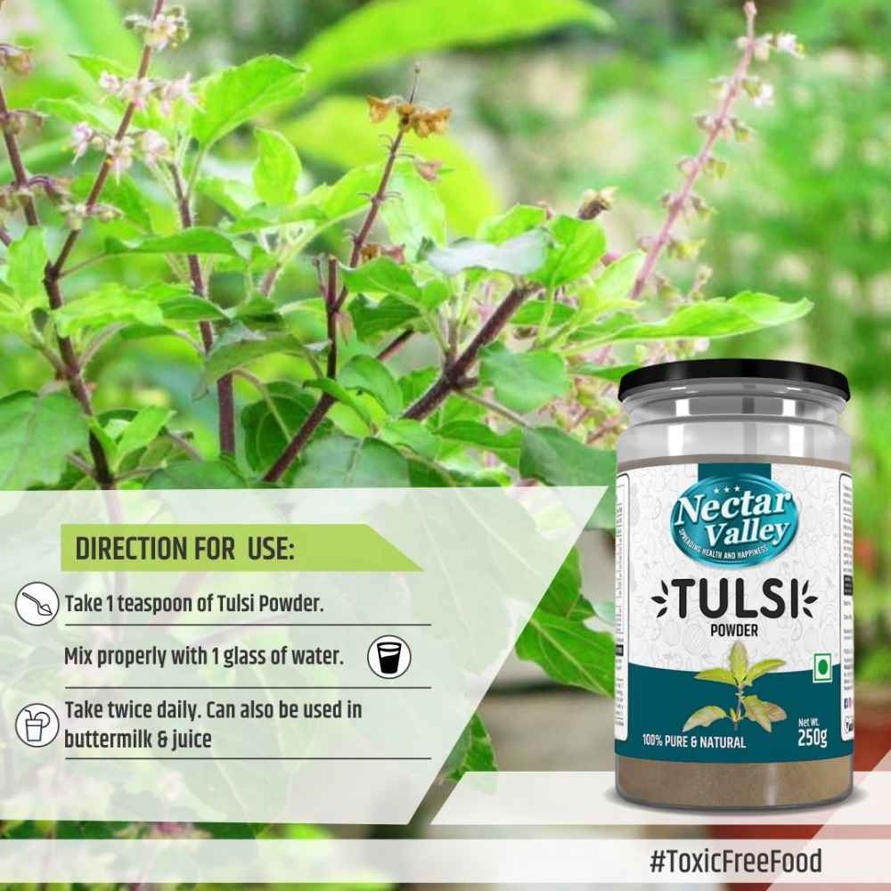 Nectar Valley Tulsi Leaf Powder 250g