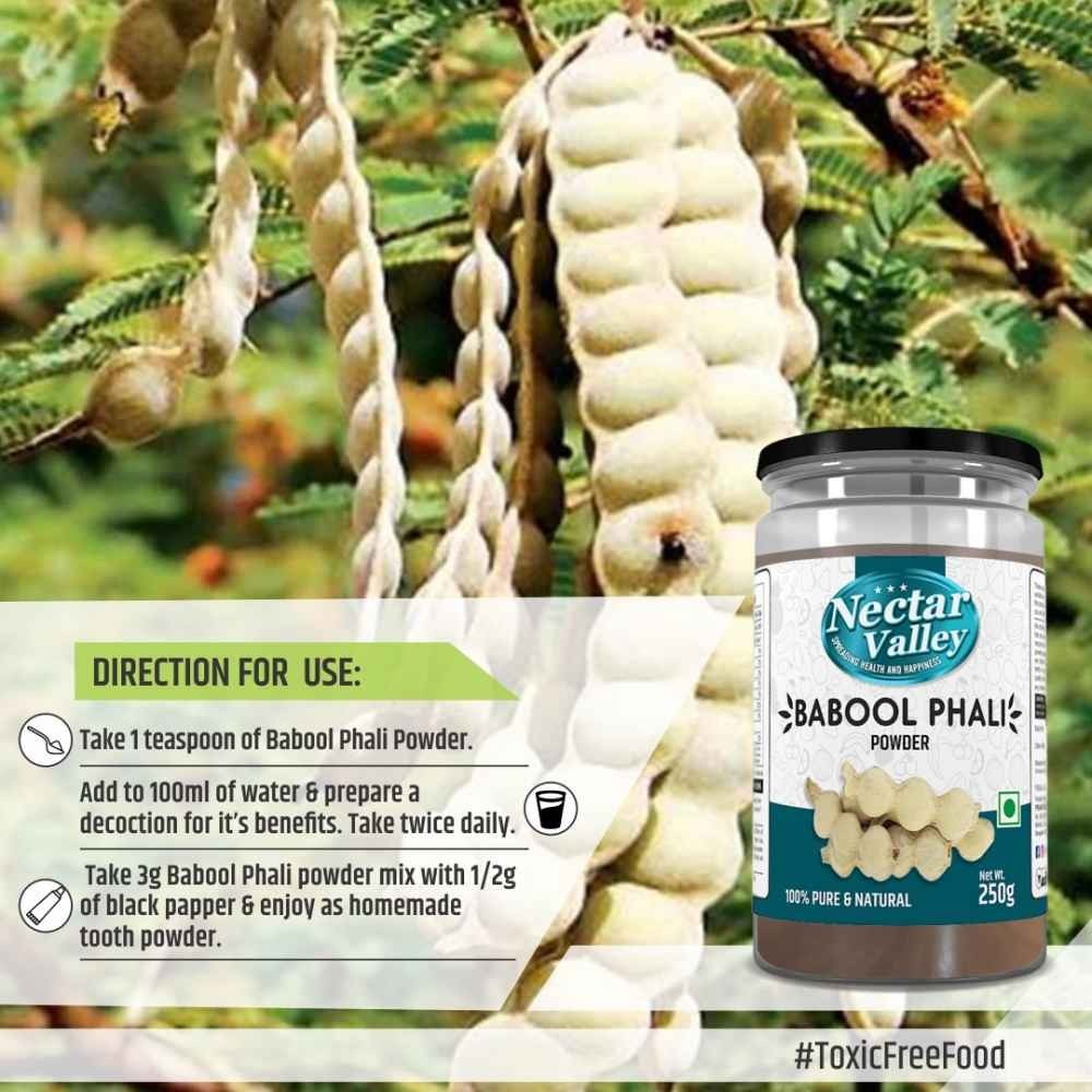 Nectar Valley Babool Phali Powder Pure And Natural 250g