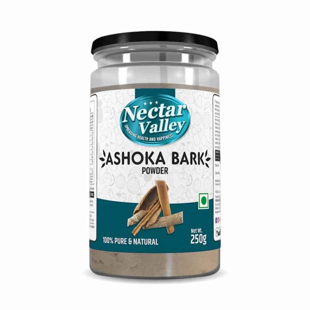 Nectar Valley Ashoka Bark Powder Pure and Organically Processed Fine Powder 250g
