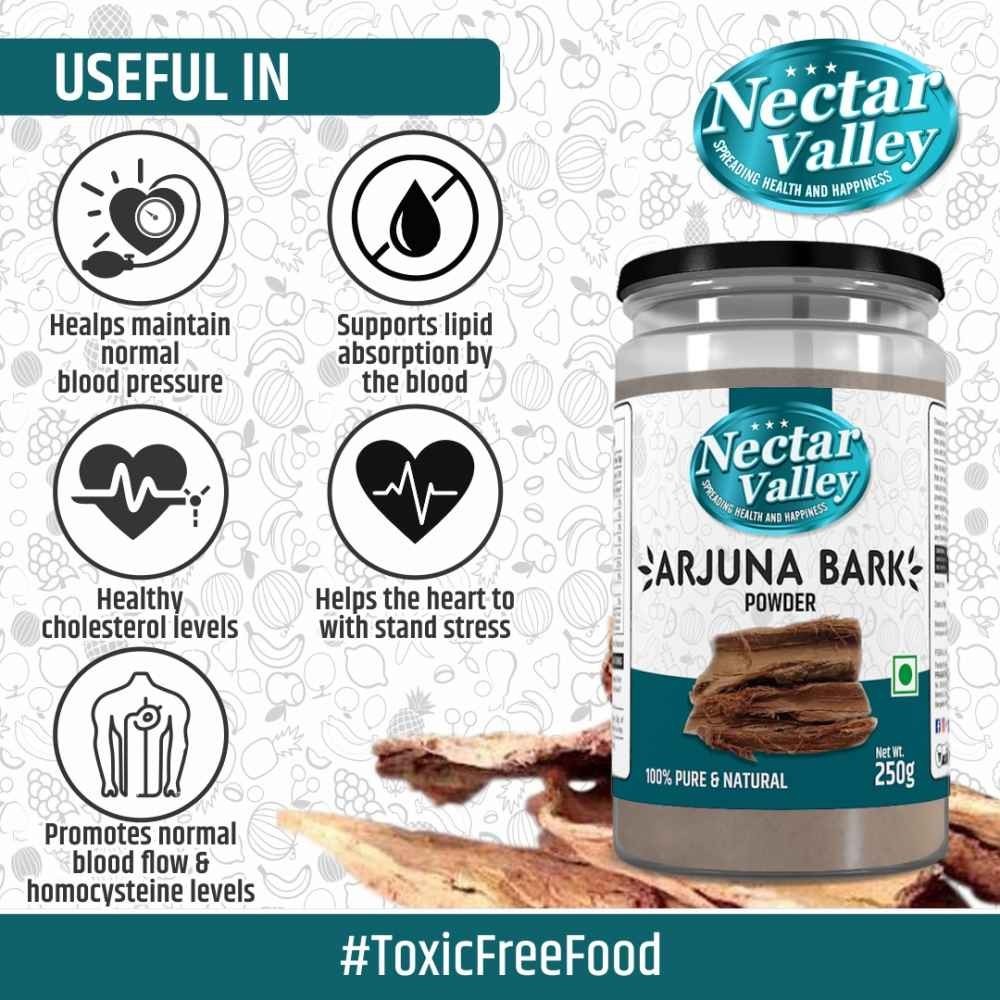 Nectar Valley Arjuna Bark Powder 250g