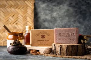 Saharogya Hand Crafted Red Sandal Soap